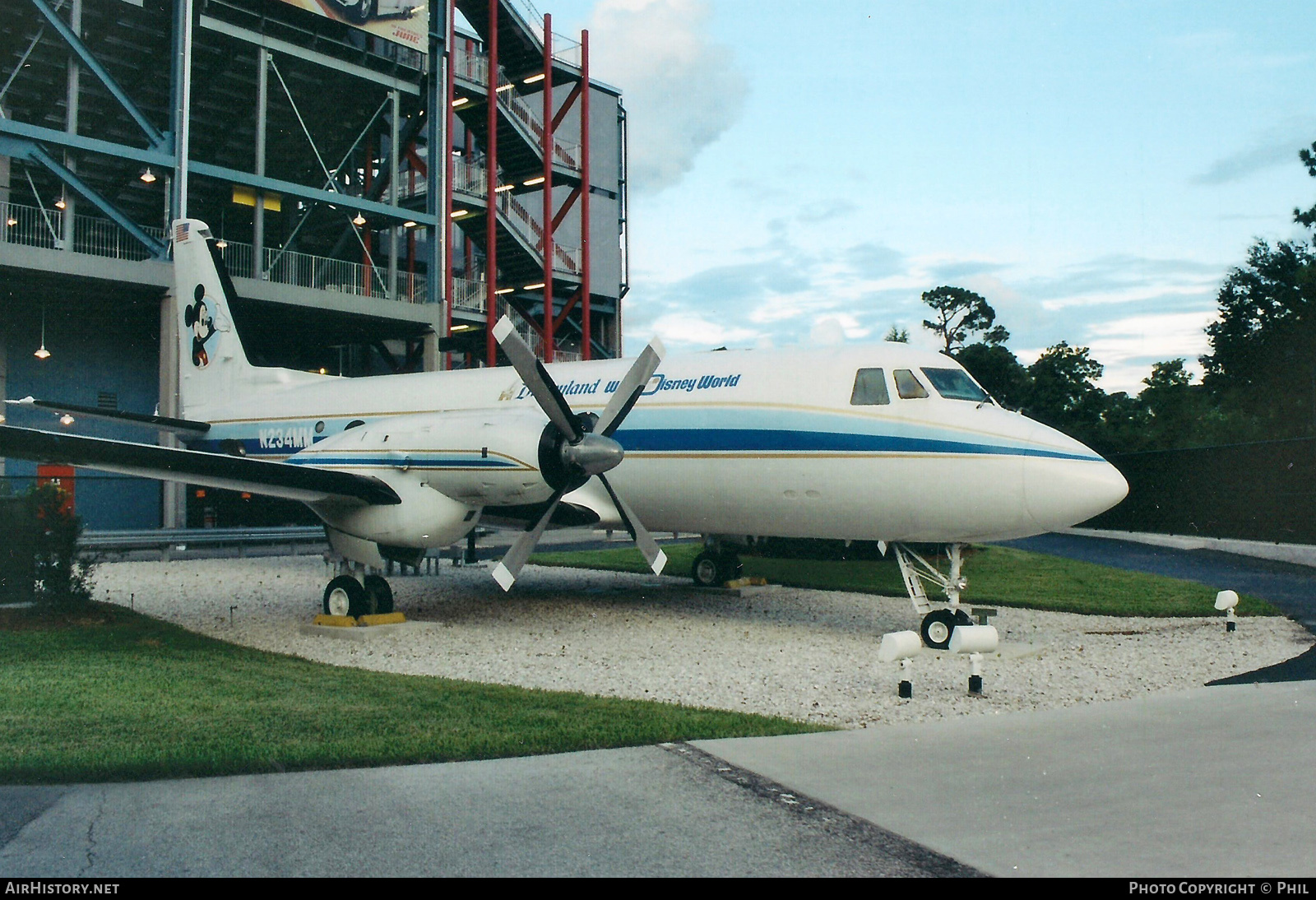 Aircraft Photo of N234MM | Grumman G-159 Gulfstream I | Walt Disney World | AirHistory.net #273510
