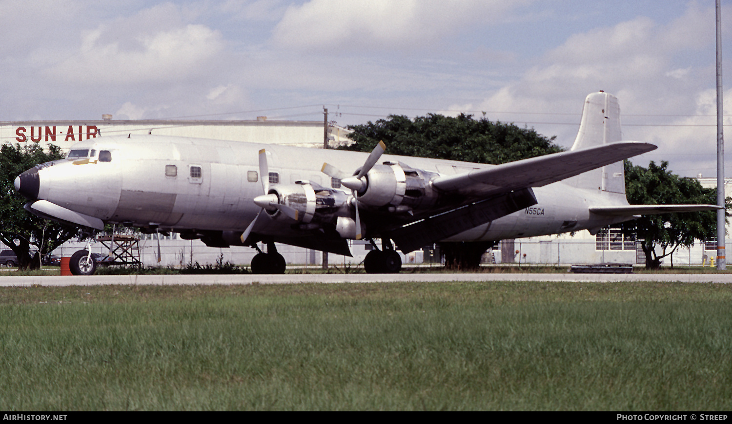 Aircraft Photo of N55CA | Douglas DC-6B(F) | AirHistory.net #273528