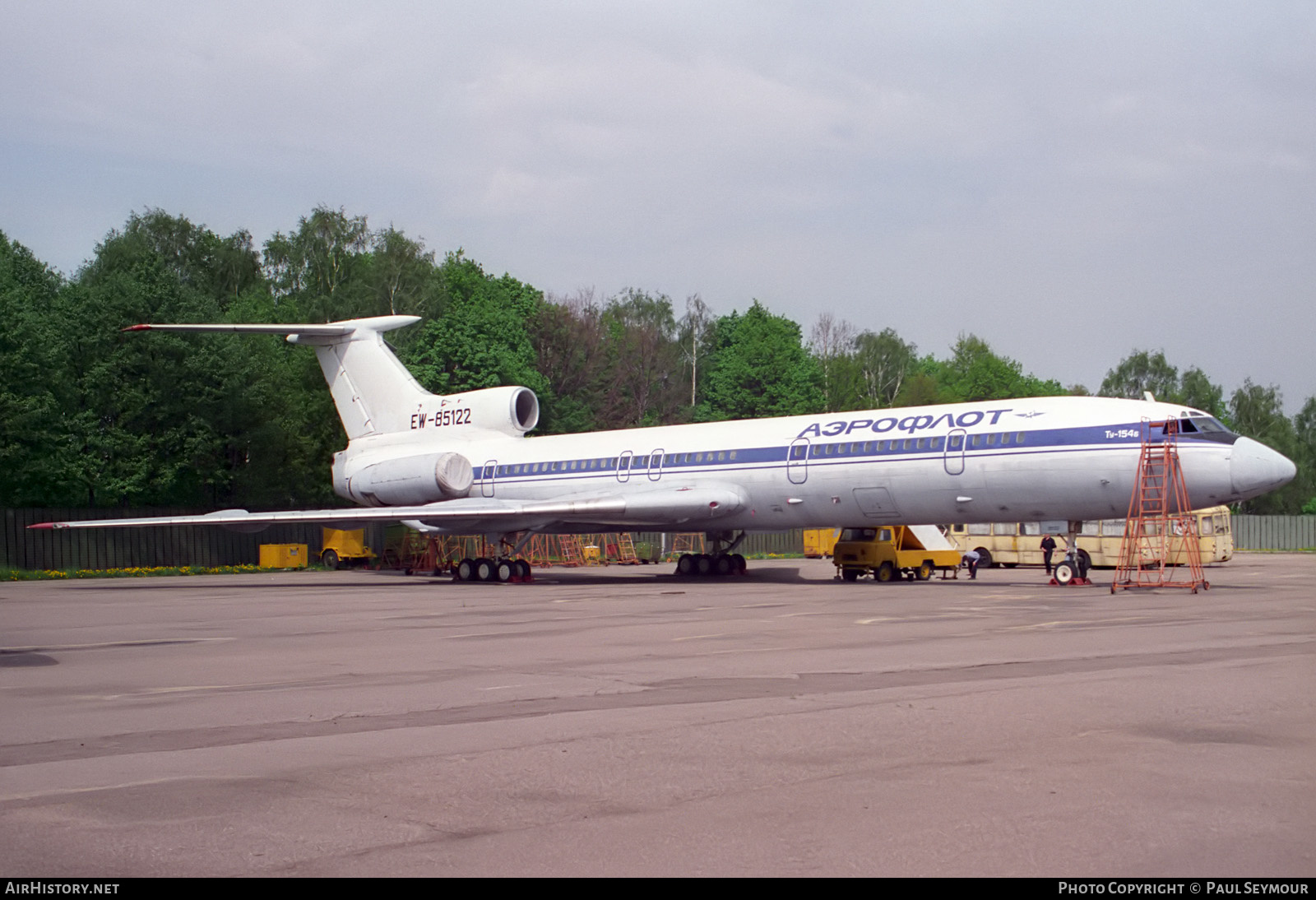Aircraft Photo of EW-85122 | Tupolev Tu-154B | Aeroflot | AirHistory.net #273538