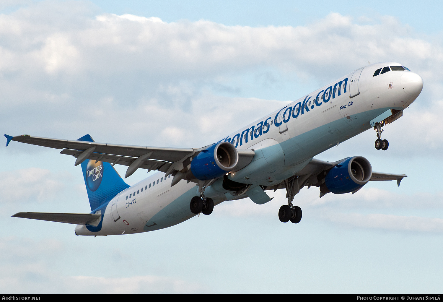 Aircraft Photo of OY-VKT | Airbus A321-211 | Thomas Cook Airlines Scandinavia | AirHistory.net #273550