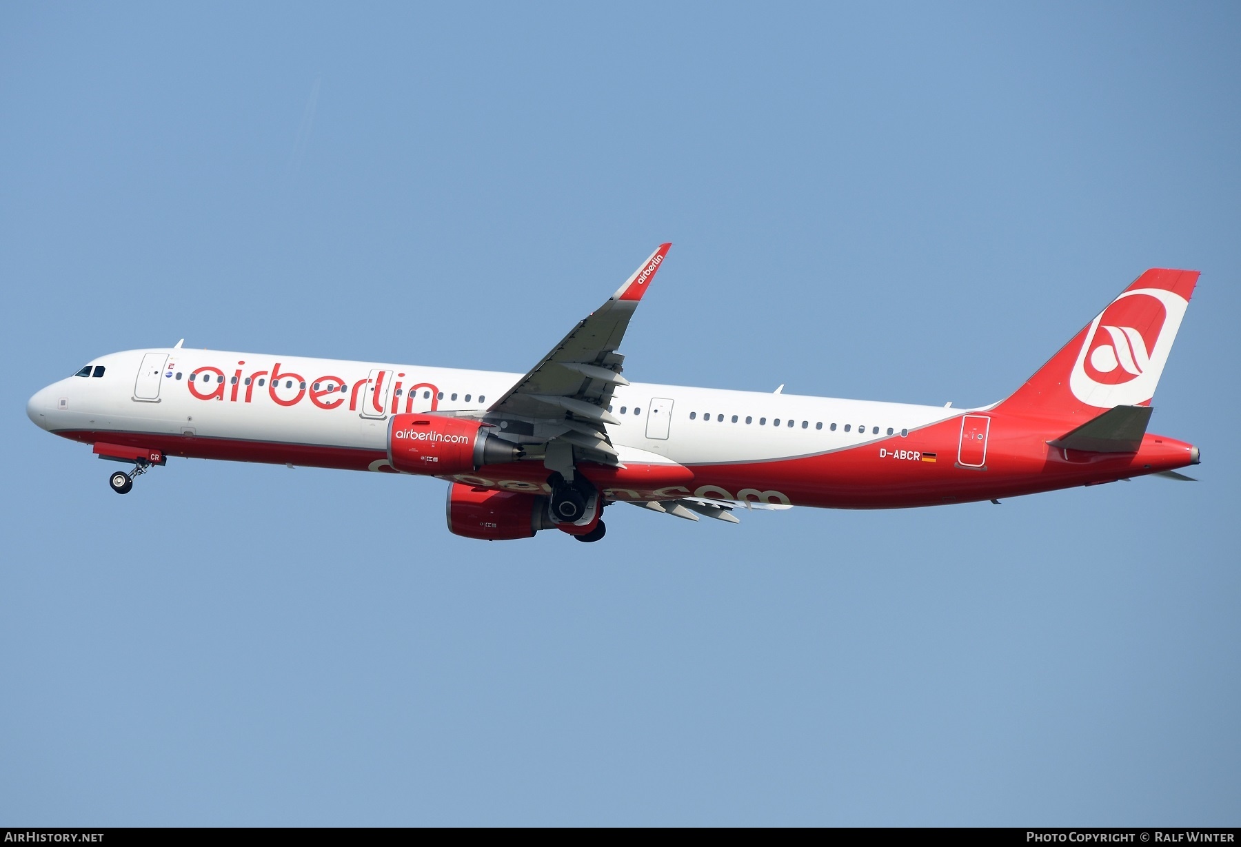 Aircraft Photo of D-ABCR | Airbus A321-211 | Air Berlin | AirHistory.net #273552