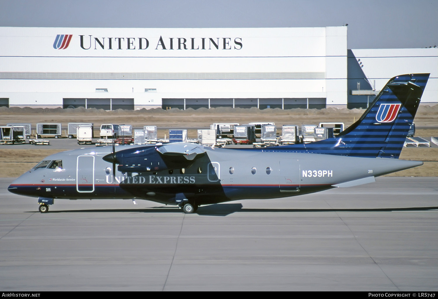 Aircraft Photo of N339PH | Dornier 328-110 | United Express | AirHistory.net #273558