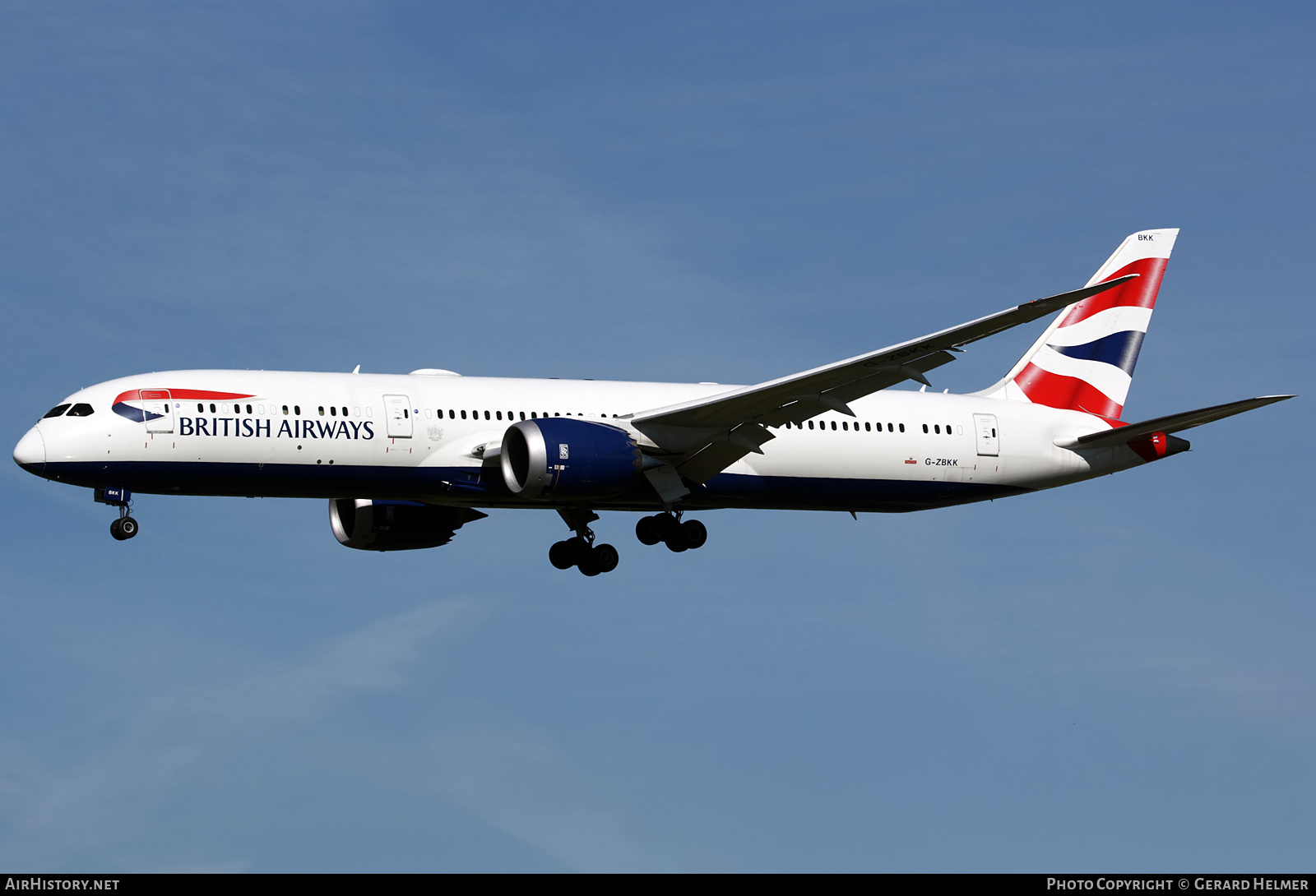 Aircraft Photo of G-ZBKK | Boeing 787-9 Dreamliner | British Airways | AirHistory.net #273571