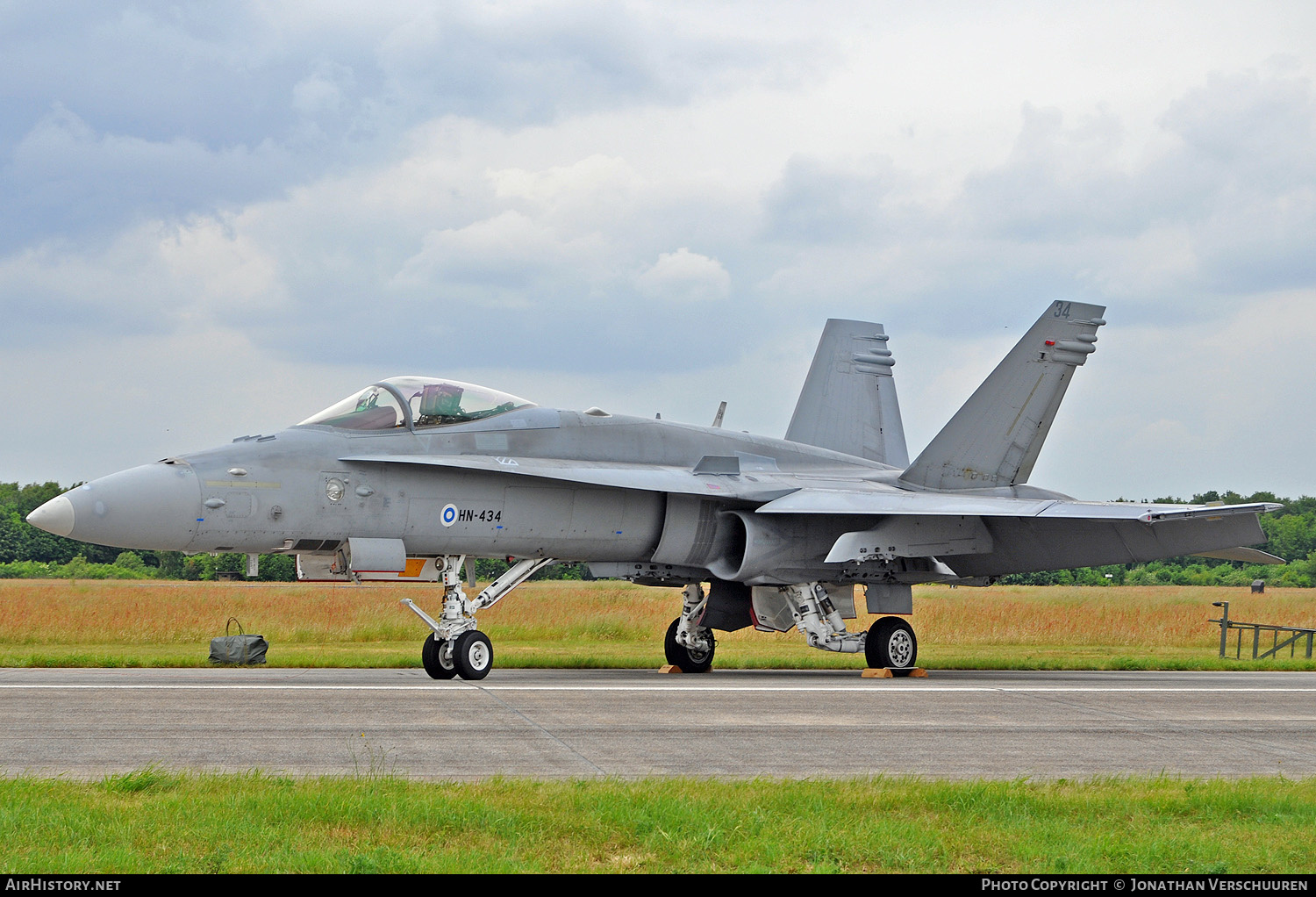 Aircraft Photo of HN-434 | McDonnell Douglas F/A-18C Hornet | Finland - Air Force | AirHistory.net #273574