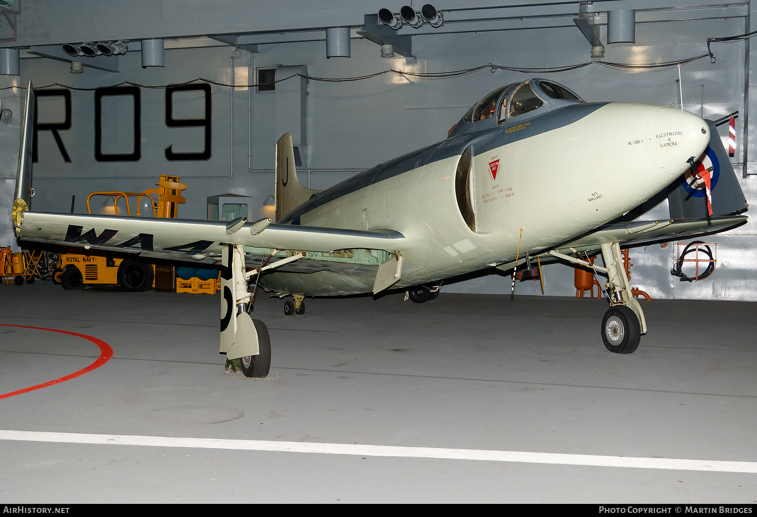 Aircraft Photo of WA473 | Supermarine Attacker F1 | UK - Navy | AirHistory.net #273578