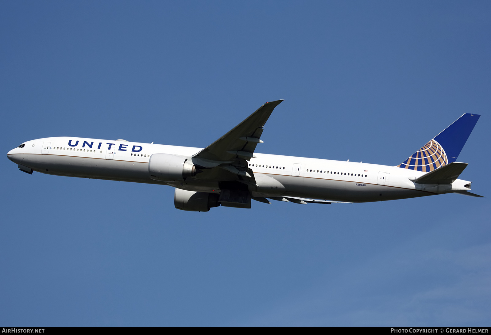 Aircraft Photo of N2846U | Boeing 777-300/ER | United Airlines | AirHistory.net #273614