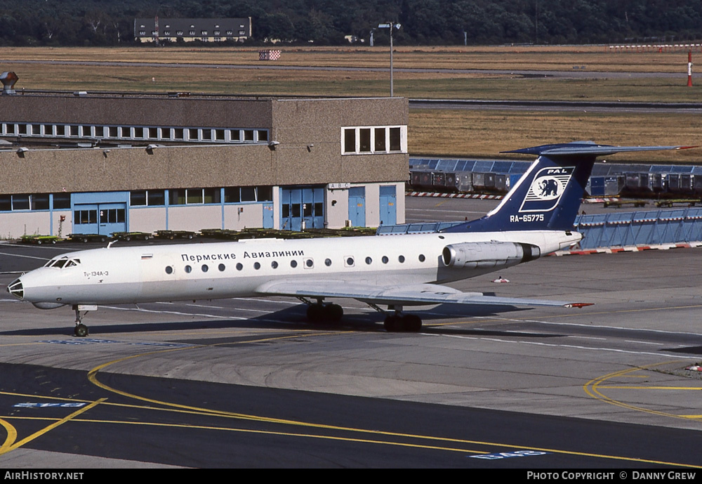 Aircraft Photo of RA-65775 | Tupolev Tu-134A-3 | Perm Airlines - PAL | AirHistory.net #273615