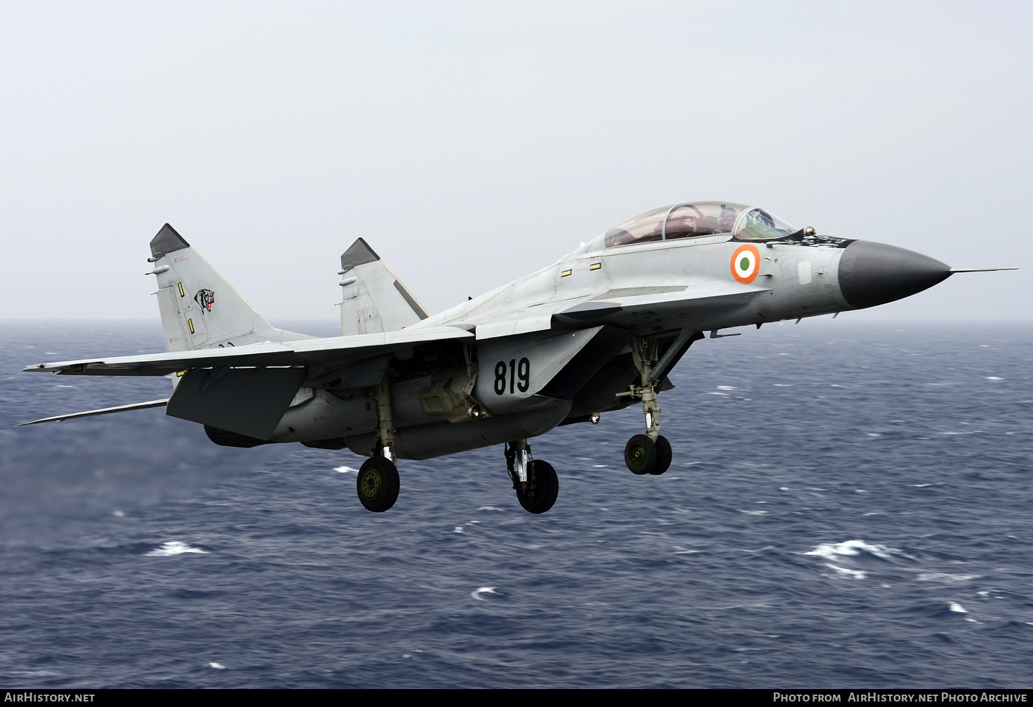 Aircraft Photo of 819 | Mikoyan-Gurevich MiG-29K (9-31) | India - Navy | AirHistory.net #273627
