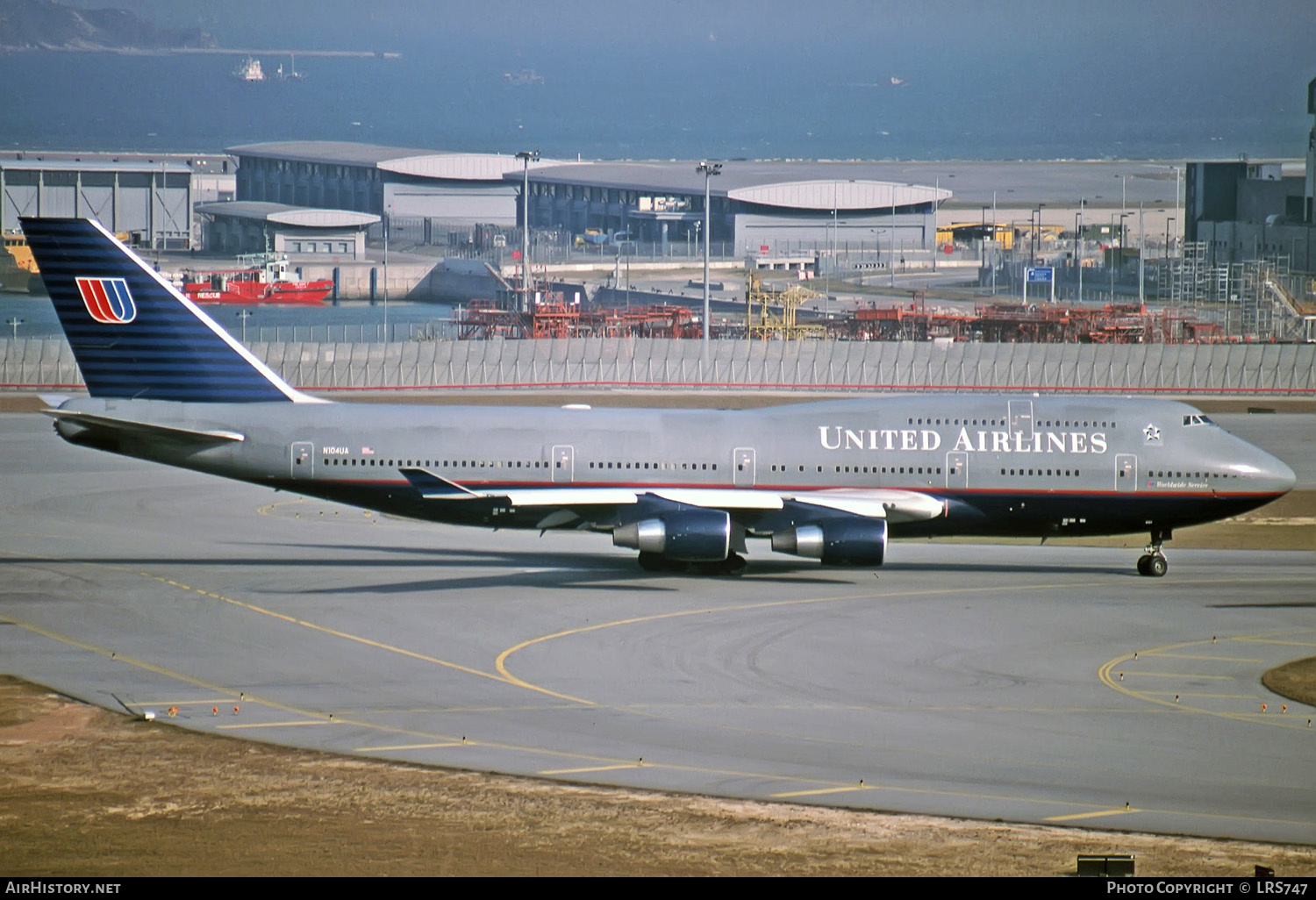 Aircraft Photo of N104UA | Boeing 747-422 | United Airlines | AirHistory.net #273630