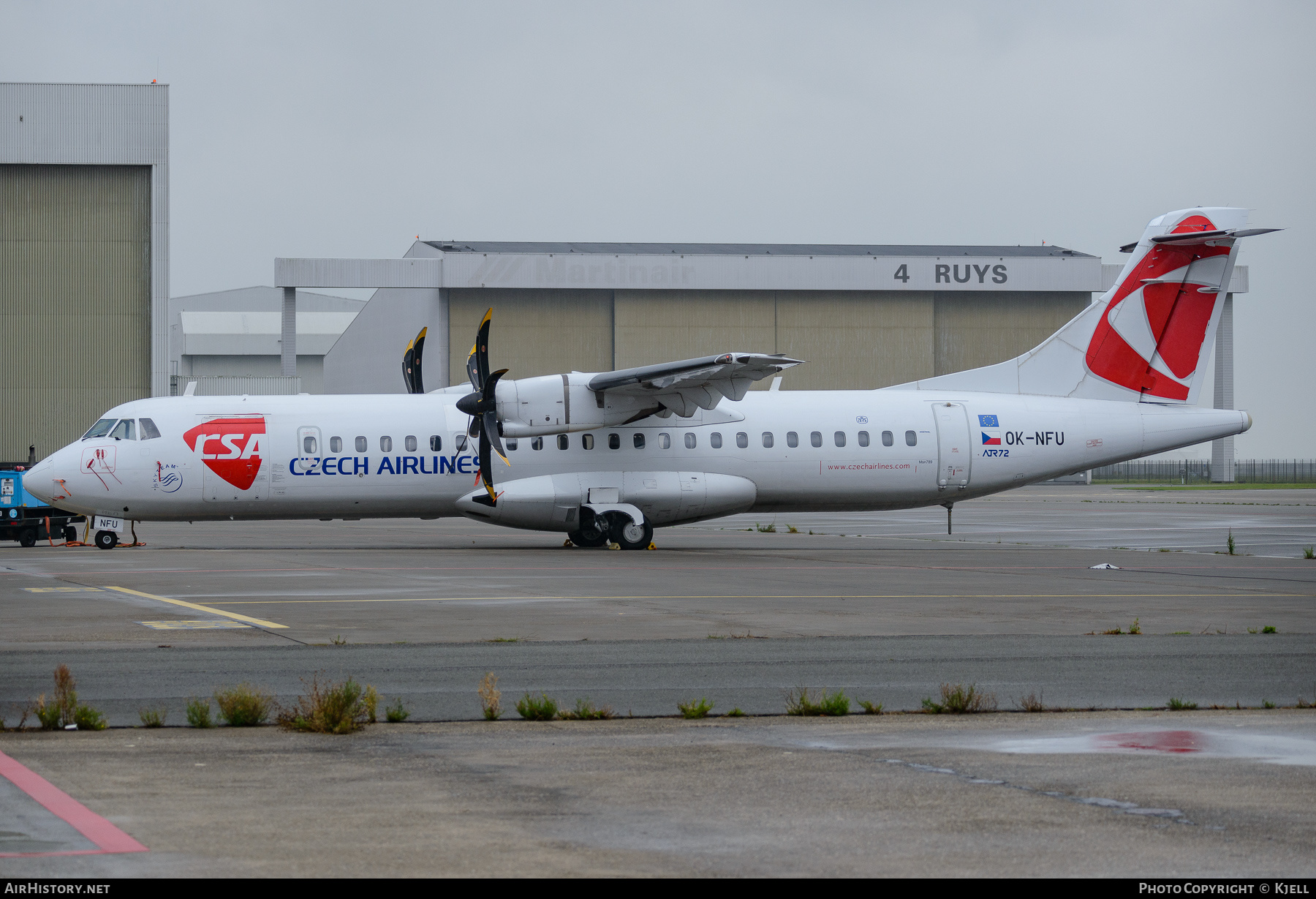 Aircraft Photo of OK-NFU | ATR ATR-72-500 (ATR-72-212A) | ČSA - Czech Airlines | AirHistory.net #273636