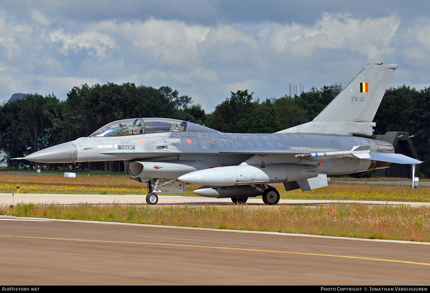 Aircraft Photo of FB21 | General Dynamics F-16BM Fighting Falcon | Belgium - Air Force | AirHistory.net #273664