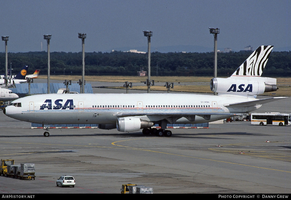 Aircraft Photo of 5Y-MBA | McDonnell Douglas DC-10-30 | African Safari Airways - ASA | AirHistory.net #273665