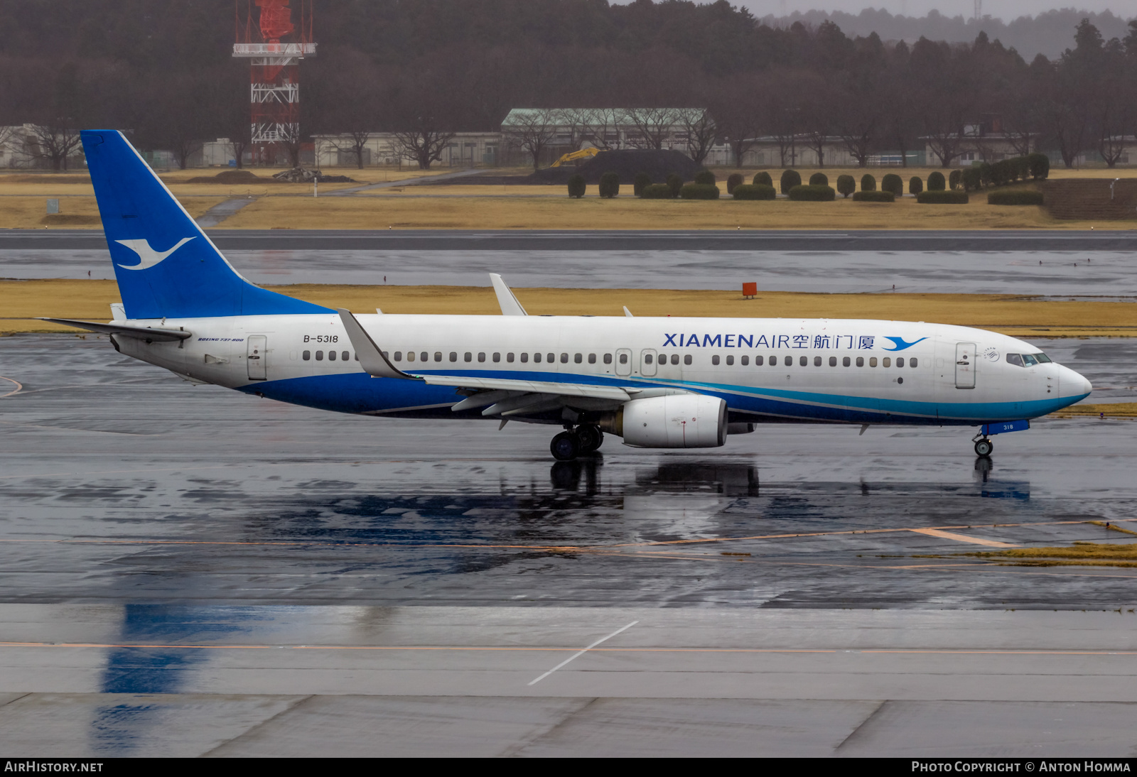 Aircraft Photo of B-5318 | Boeing 737-85C | Xiamen Airlines | AirHistory.net #273668