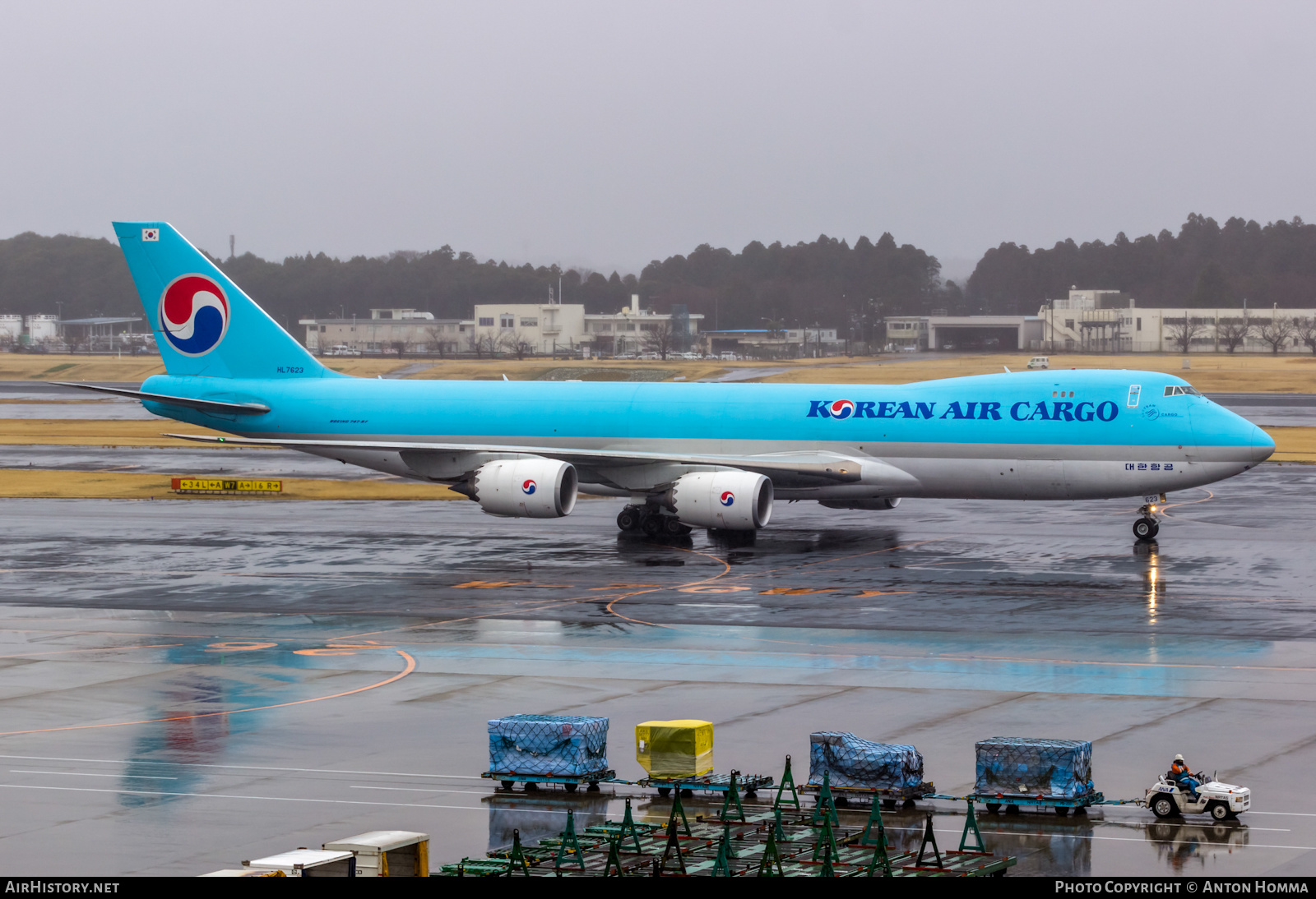 Aircraft Photo of HL7623 | Boeing 747-8B5F/SCD | Korean Air Cargo | AirHistory.net #273669