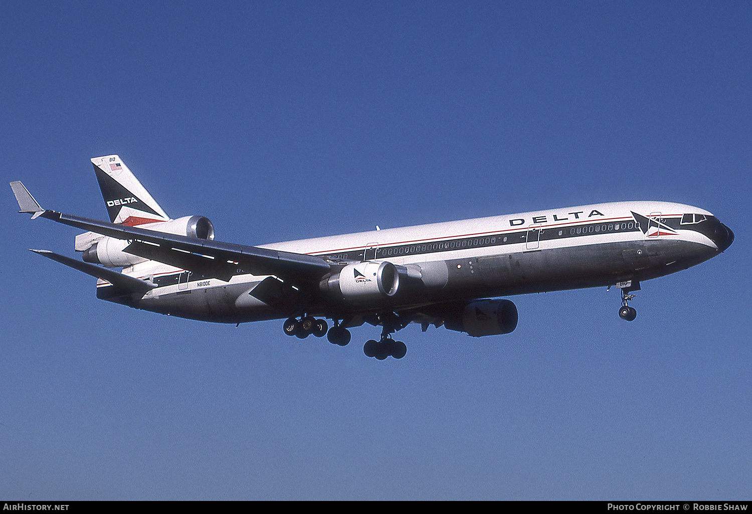 Aircraft Photo of N810DE | McDonnell Douglas MD-11 | Delta Air Lines | AirHistory.net #273676