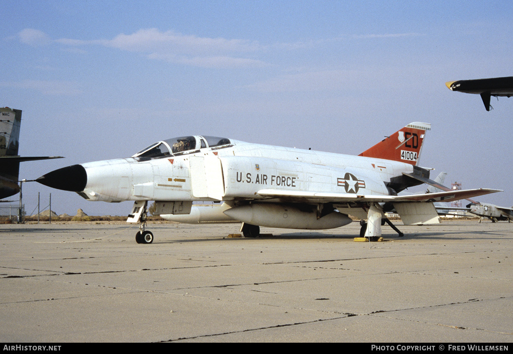Aircraft Photo of 64-1004 / 41004 | McDonnell NRF-4C Phantom II | USA - Air Force | AirHistory.net #273686
