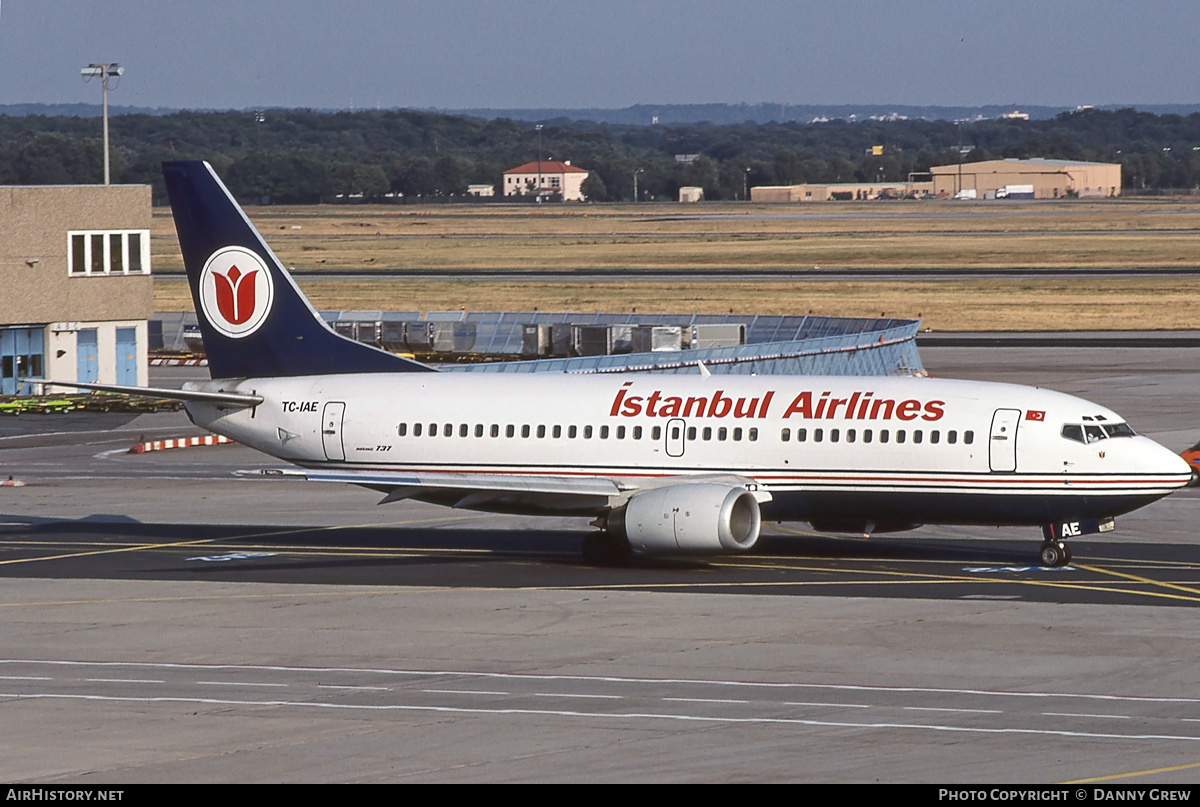 Aircraft Photo of TC-IAE | Boeing 737-3L9 | Istanbul Airlines | AirHistory.net #273688