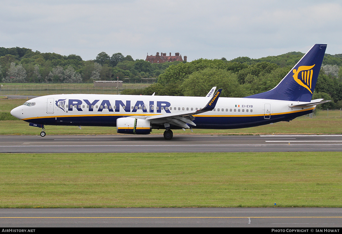 Aircraft Photo of EI-EVB | Boeing 737-8AS | Ryanair | AirHistory.net #273697