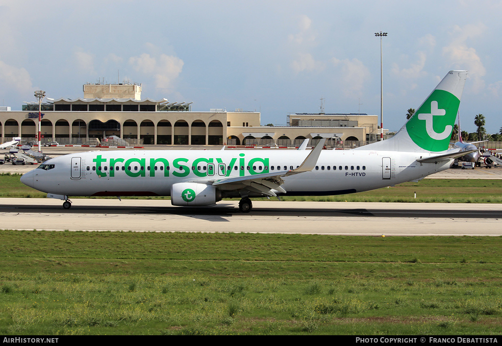 Aircraft Photo of F-HTVD | Boeing 737-800 | Transavia | AirHistory.net #273699