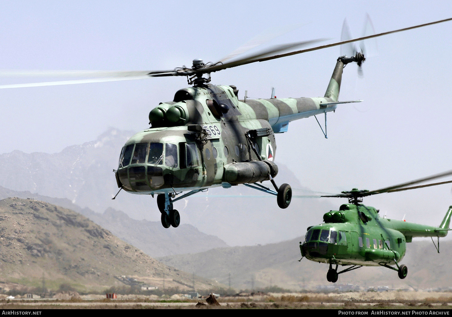 Aircraft Photo of 569 | Mil Mi-8MT | Afghanistan - Air Force | AirHistory.net #273708
