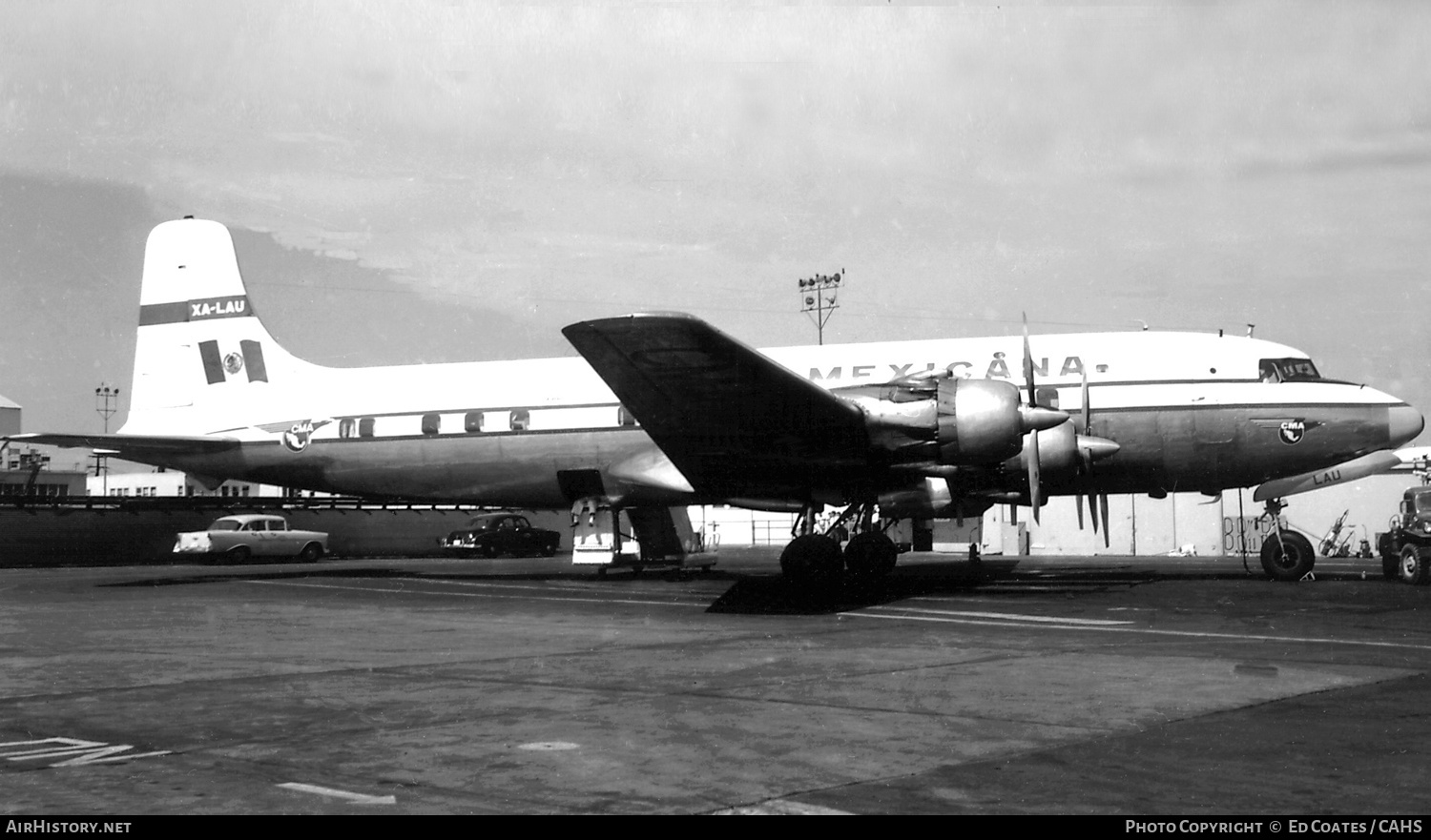 Aircraft Photo of XA-LAU | Douglas DC-6 | Compañía Mexicana de Aviación | AirHistory.net #273723