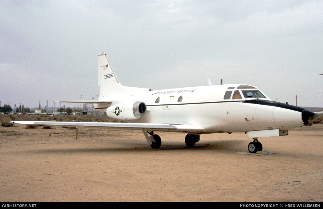 Aircraft Photo of 60-3505 / 03505 | North American CT-39A | USA - Air Force | AirHistory.net #273732