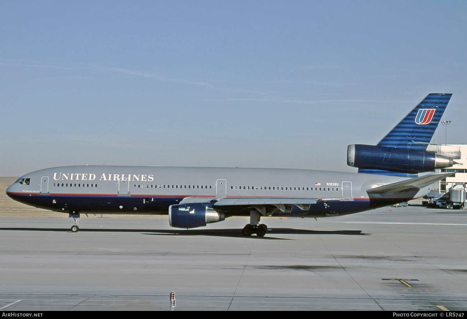 Aircraft Photo of N1836U | McDonnell Douglas DC-10-10 | United Airlines | AirHistory.net #273734