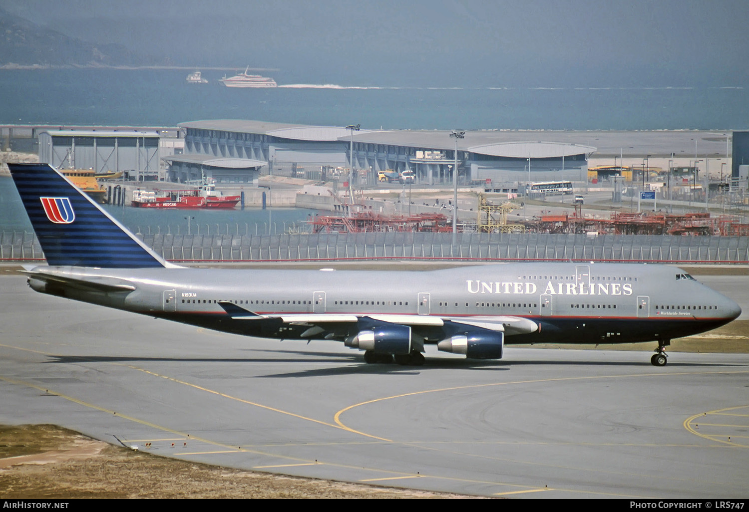 Aircraft Photo of N193UA | Boeing 747-422 | United Airlines | AirHistory.net #273737
