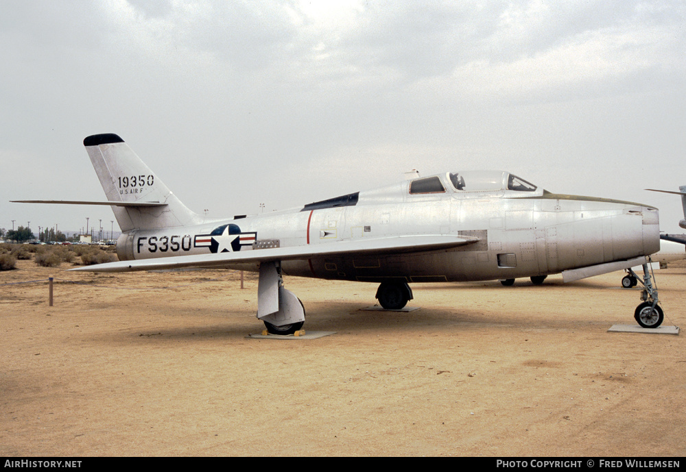 Aircraft Photo of 51-9350 / 19350 | Republic F-84F Thunderstreak | USA - Air Force | AirHistory.net #273756