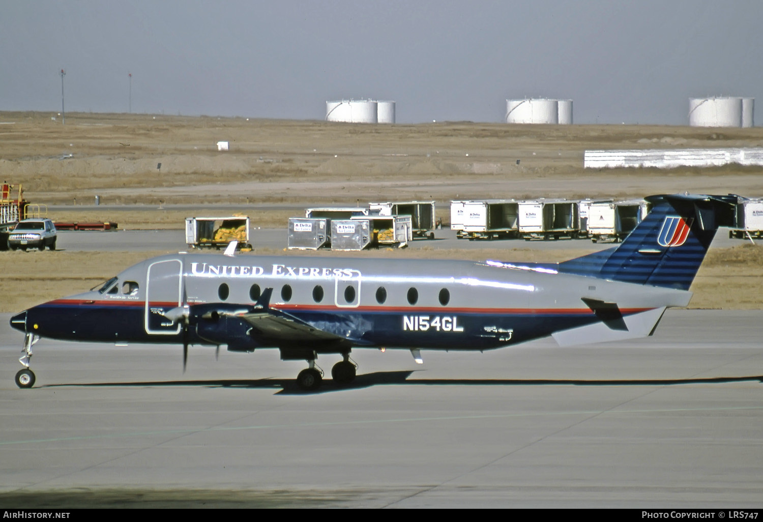 Aircraft Photo of N154GL | Beech 1900D | United Express | AirHistory.net #273766