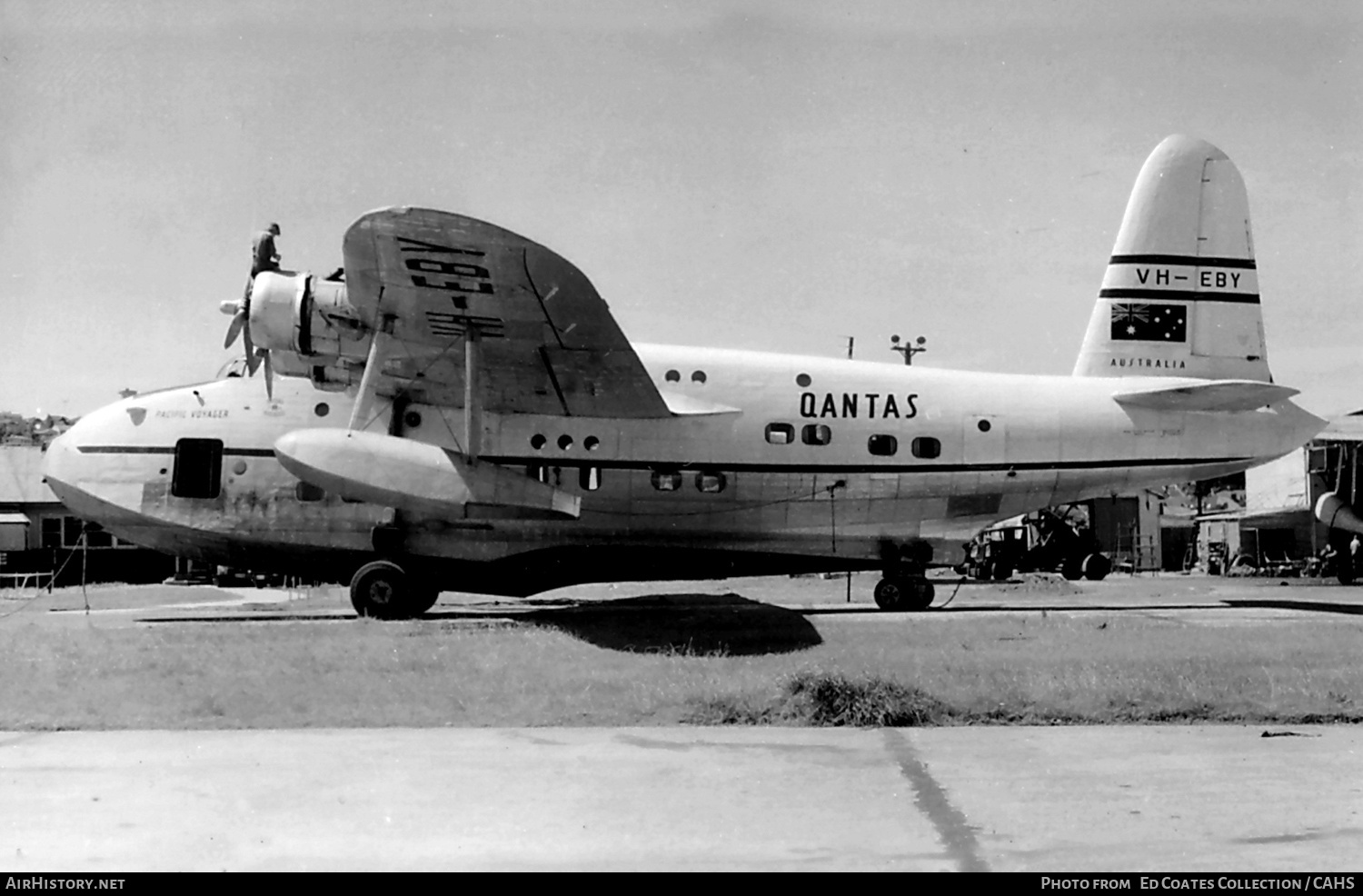 Aircraft Photo of VH-EBY | Short S.25 Sandringham 5 | Qantas | AirHistory.net #273778