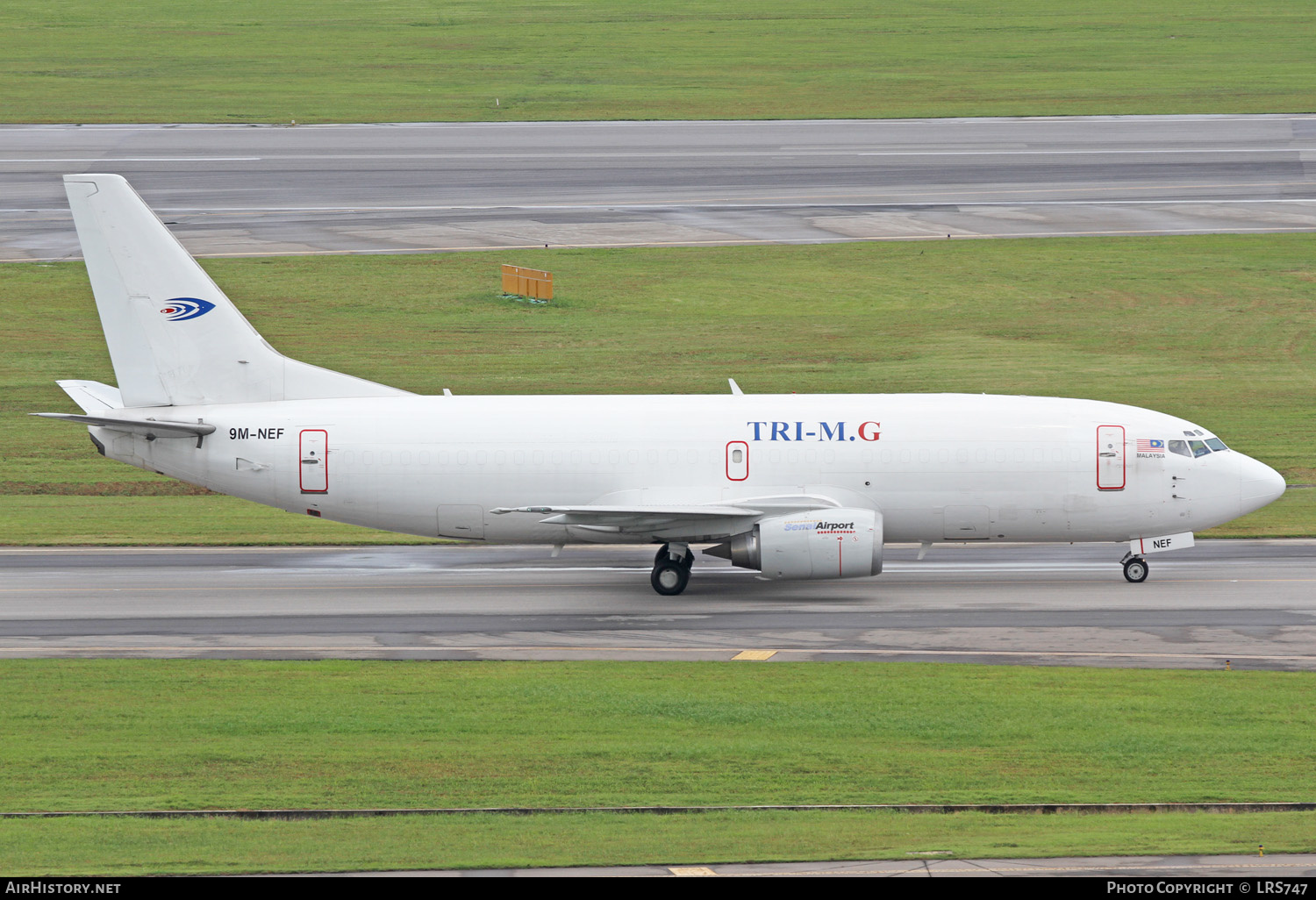 Aircraft Photo of 9M-NEF | Boeing 737-3S3(SF) | Tri-M.G. Intra Asia Airlines | AirHistory.net #273782