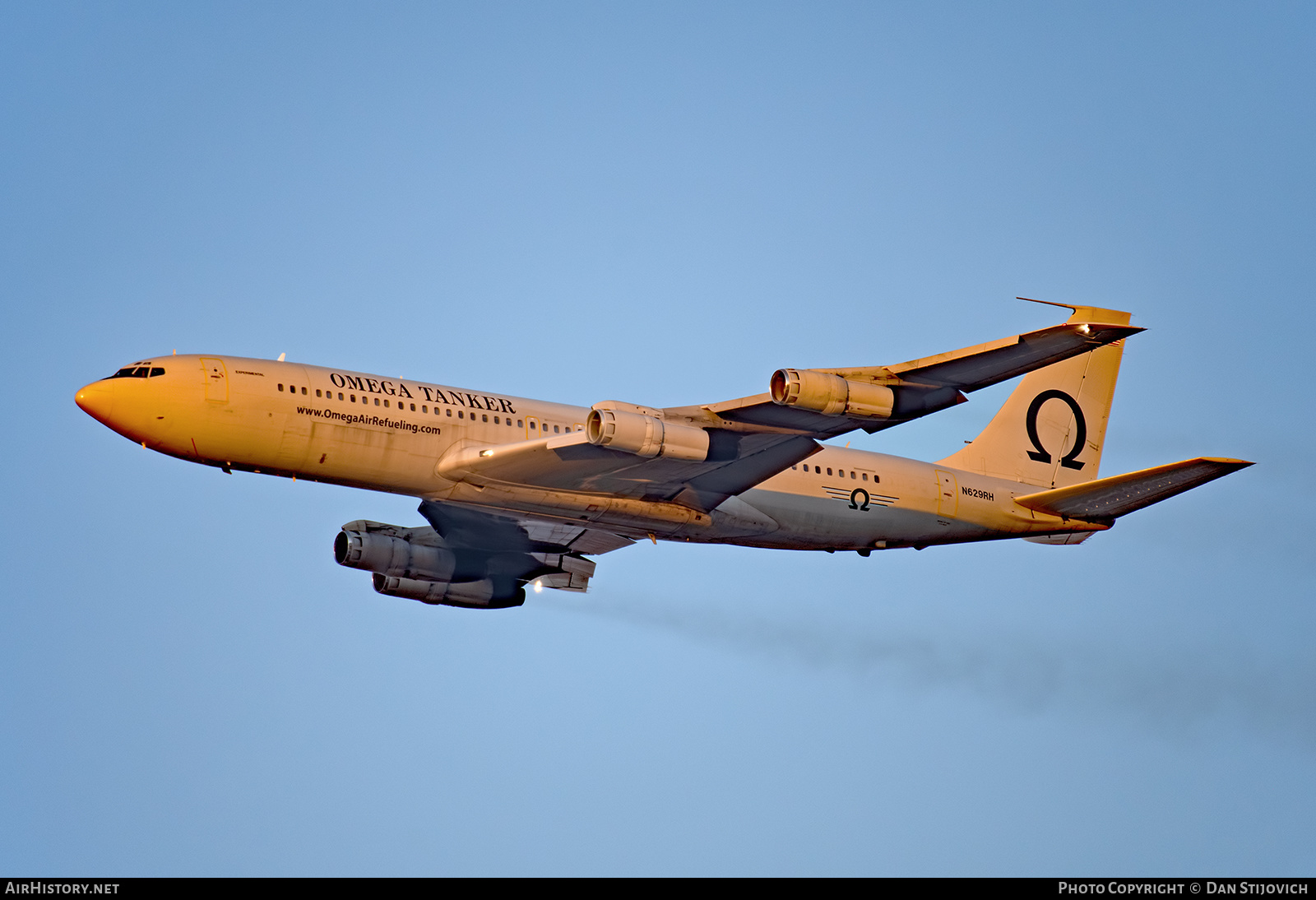 Aircraft Photo of N629RH | Boeing 707-338C | Omega Aerial Refueling Services | AirHistory.net #273797