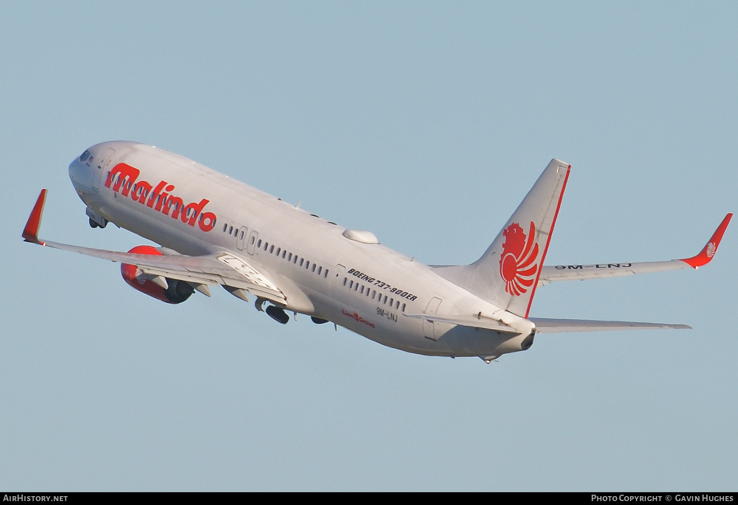 Aircraft Photo of 9M-LNJ | Boeing 737-9GP/ER | Malindo Air | AirHistory.net #273798