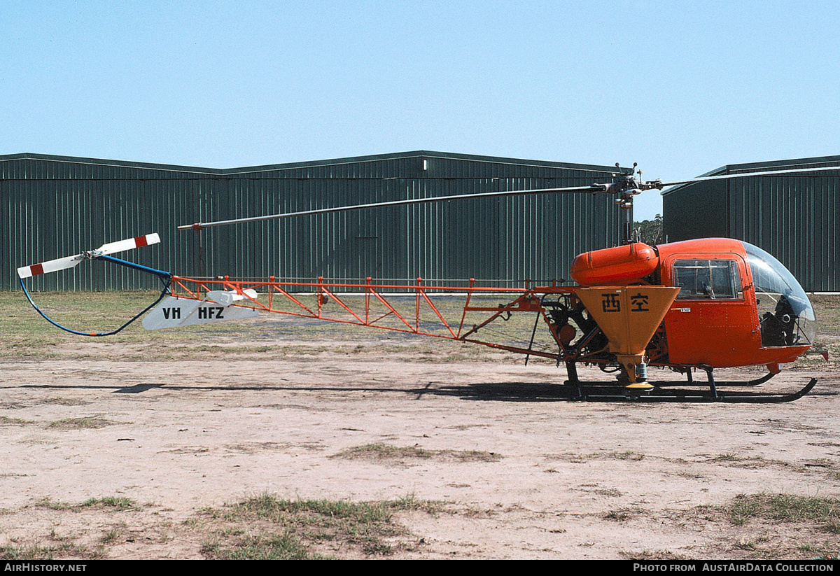 Aircraft Photo of VH-HFZ | Kawasaki 47G-3B KH4 | AirHistory.net #273799