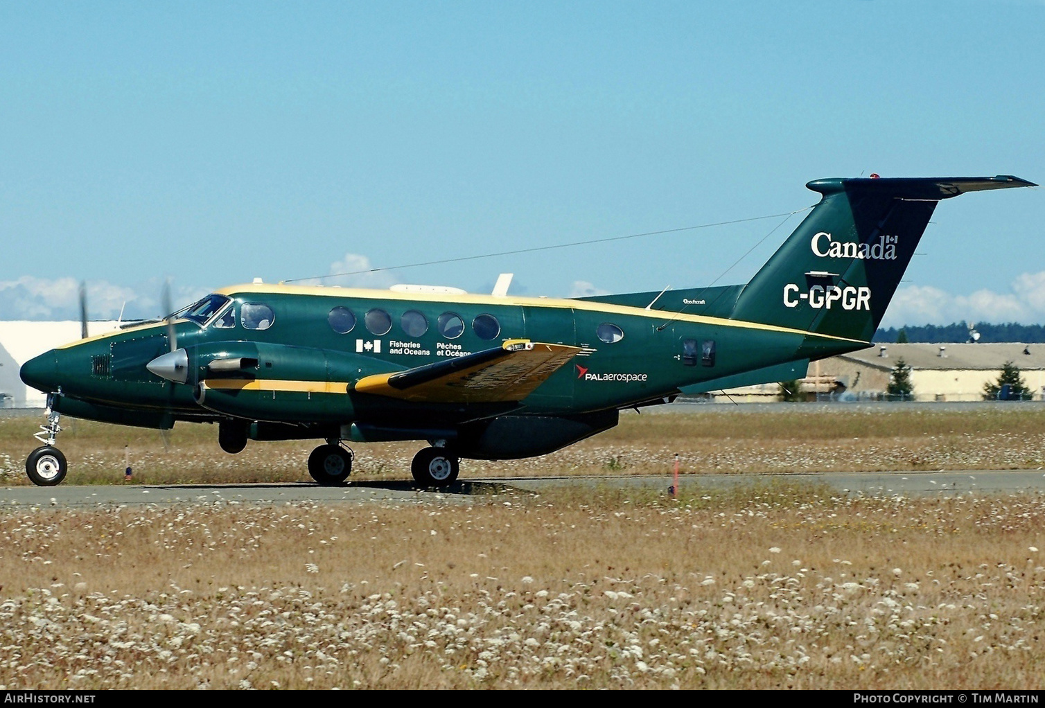 Aircraft Photo of C-GPGR | Beech 200 Super King Air | Fisheries and Oceans Canada | AirHistory.net #273808