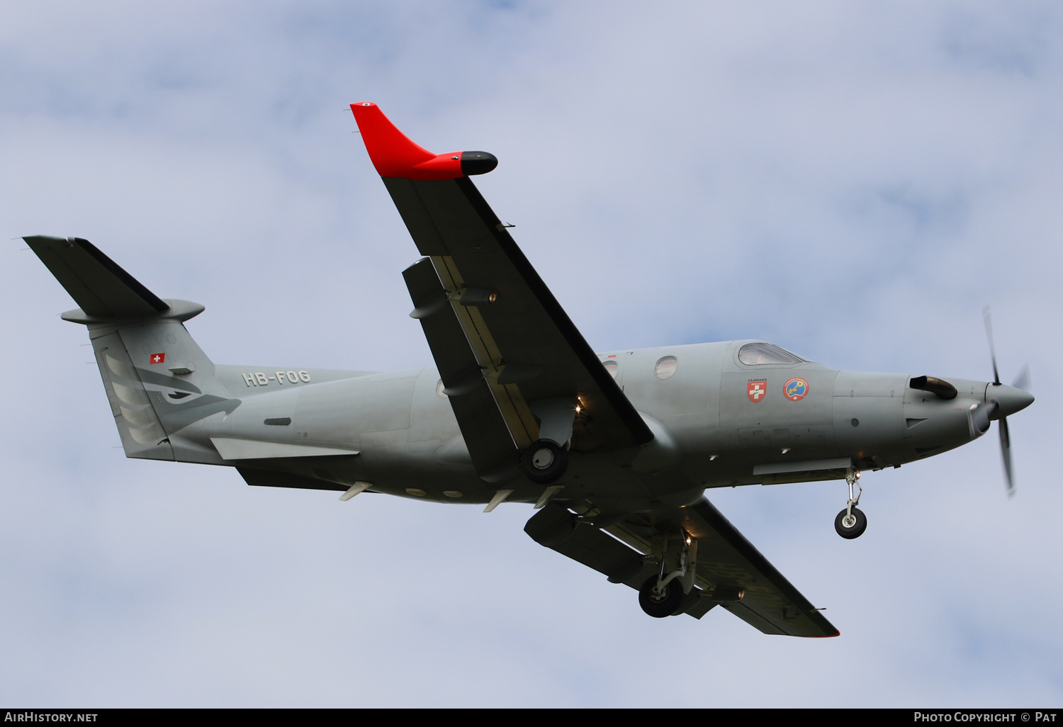 Aircraft Photo of HB-FOG | Pilatus PC-12/45 | Switzerland - Air Force | AirHistory.net #273817