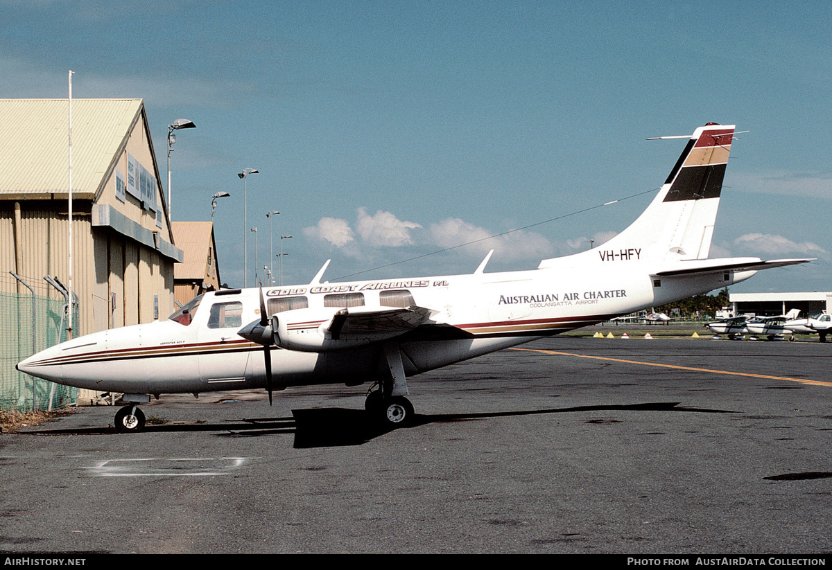 Aircraft Photo of VH-HFY | Piper Aerostar 601P | Gold Coast Airlines | AirHistory.net #273820