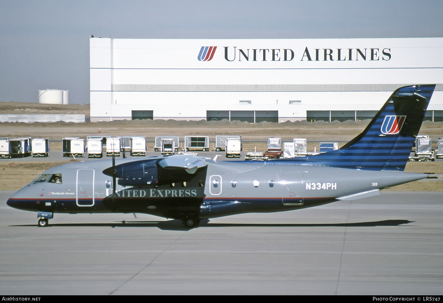 Aircraft Photo of N334PH | Dornier 328-110 | United Express | AirHistory.net #273825