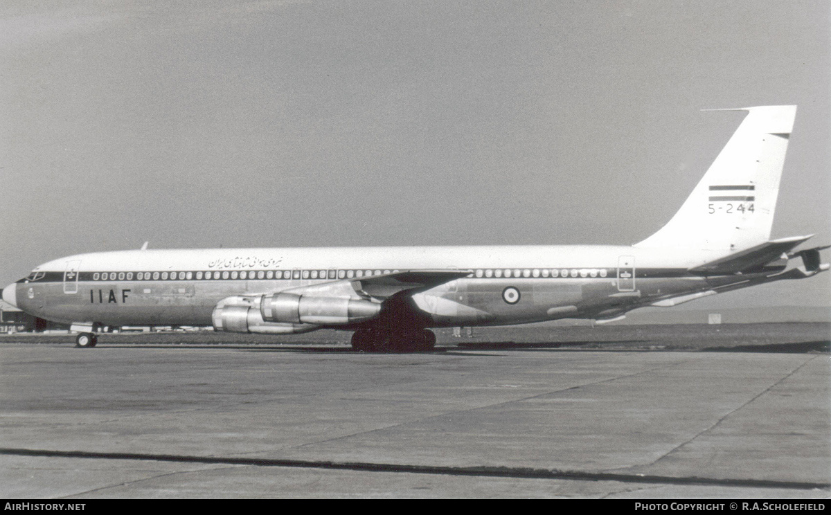 Aircraft Photo of 5-244 | Boeing 707-3J9C/KC | Iran - Air Force | AirHistory.net #273829