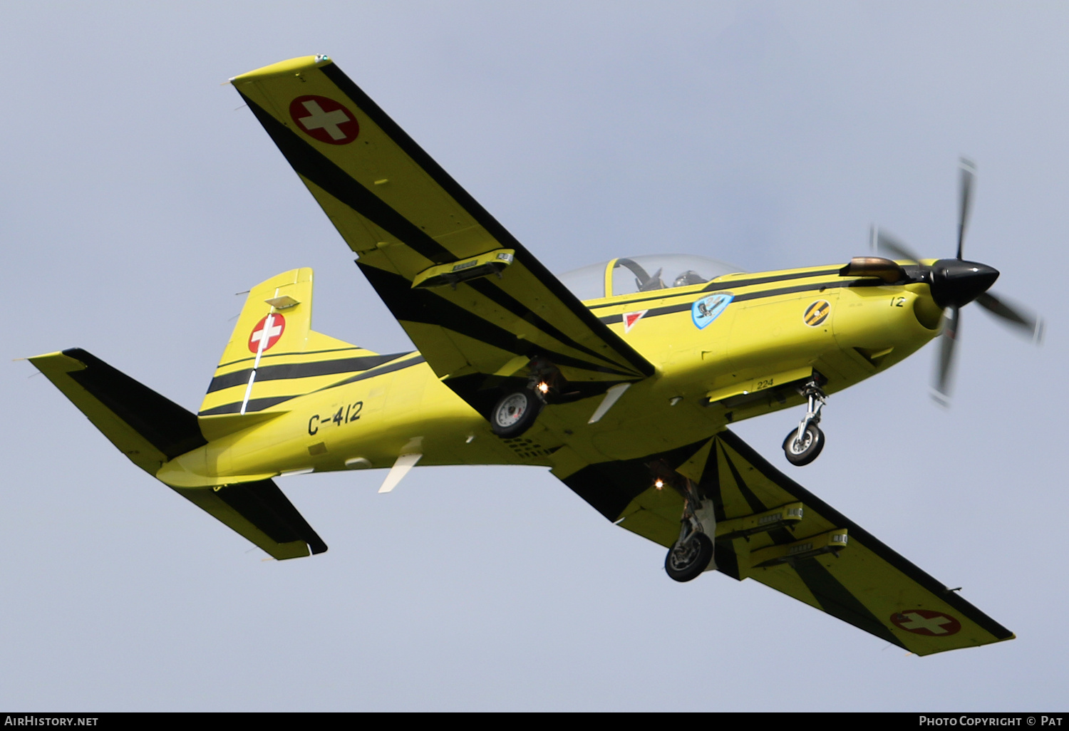 Aircraft Photo of C-412 | Pilatus PC-9 | Switzerland - Air Force | AirHistory.net #273836