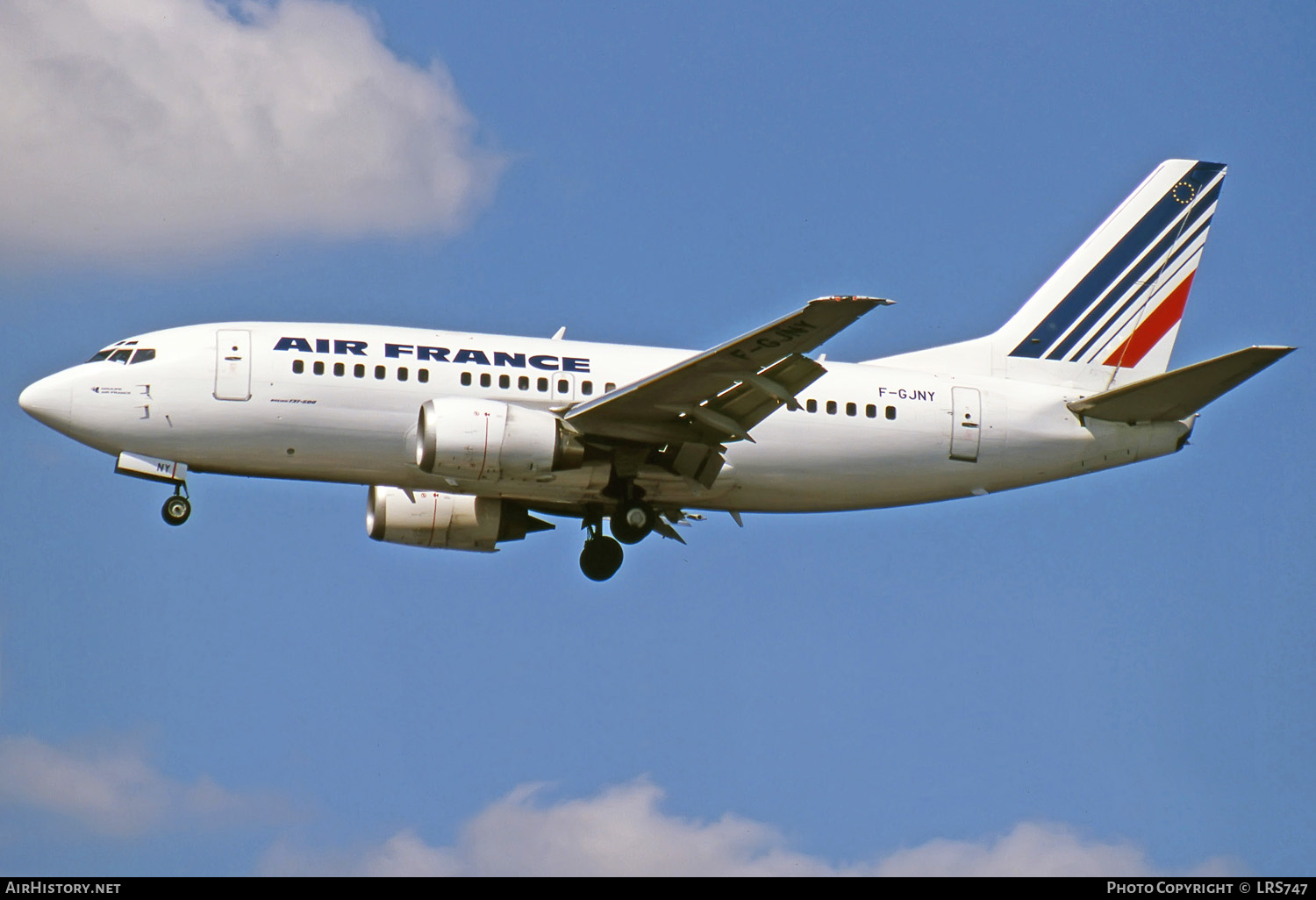 Aircraft Photo of F-GJNY | Boeing 737-5H6 | Air France | AirHistory.net #273867