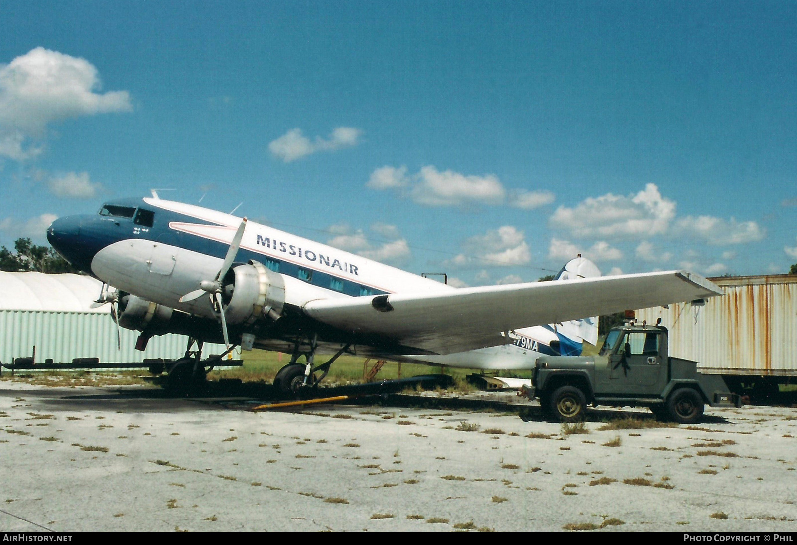 Aircraft Photo of N79MA | Douglas DC-3-201F | Missionair | AirHistory.net #273874