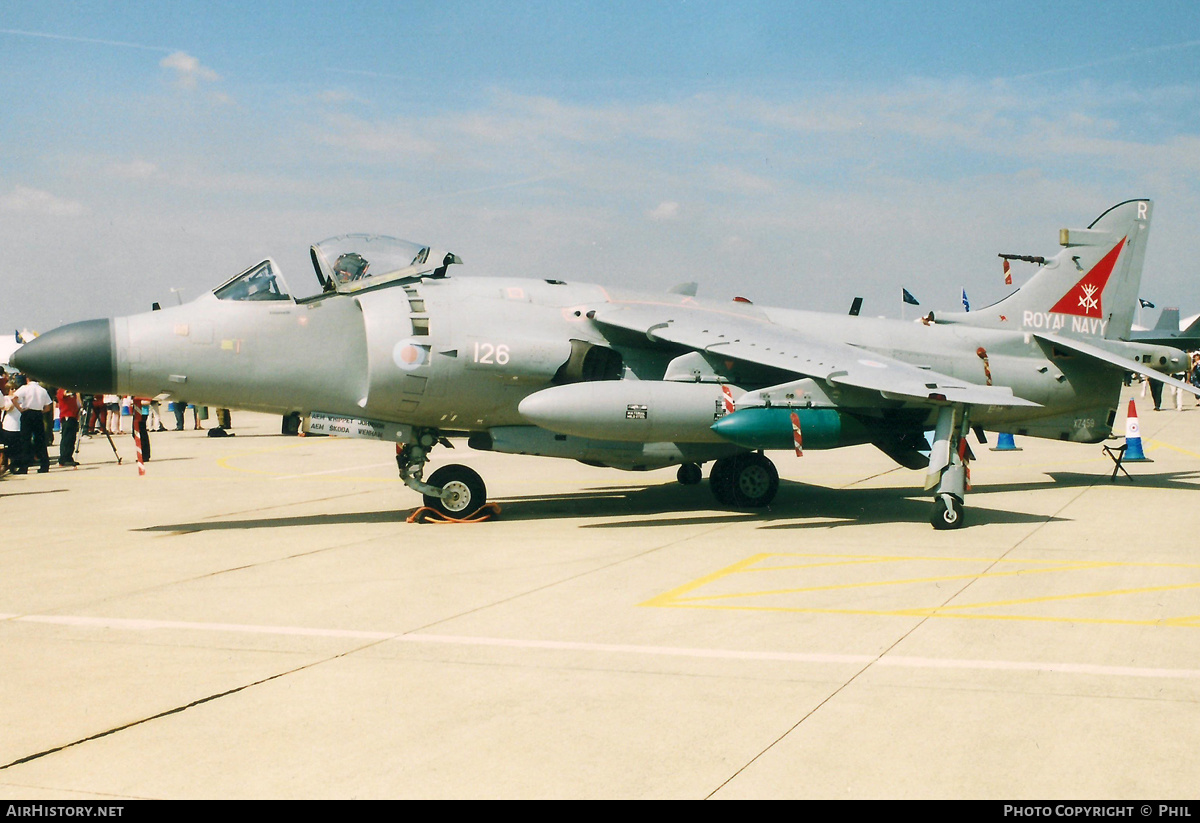Aircraft Photo of XZ459 | British Aerospace Sea Harrier FA2 | UK - Navy | AirHistory.net #273877