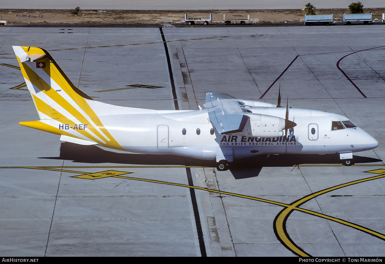 Aircraft Photo of HB-AEF | Dornier 328-110 | Air Engiadina | AirHistory.net #273883