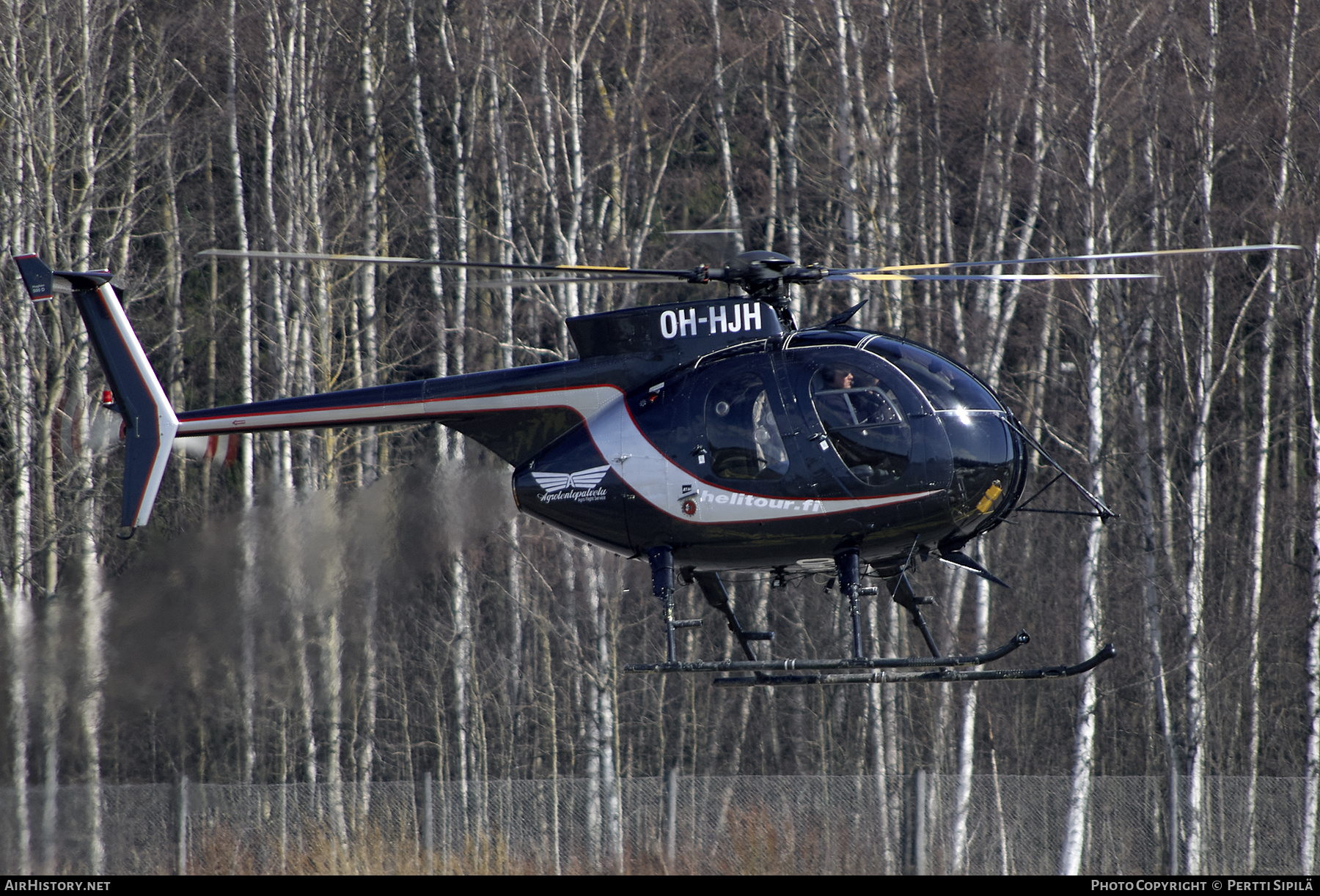 Aircraft Photo of OH-HJH | Hughes 500D (369D) | Helitour | AirHistory.net #273890