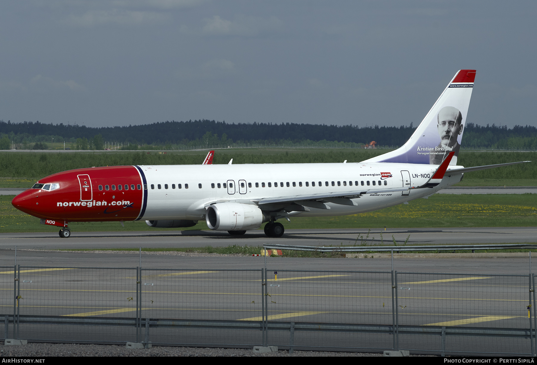 Aircraft Photo of LN-NOQ | Boeing 737-86N | Norwegian | AirHistory.net #273901