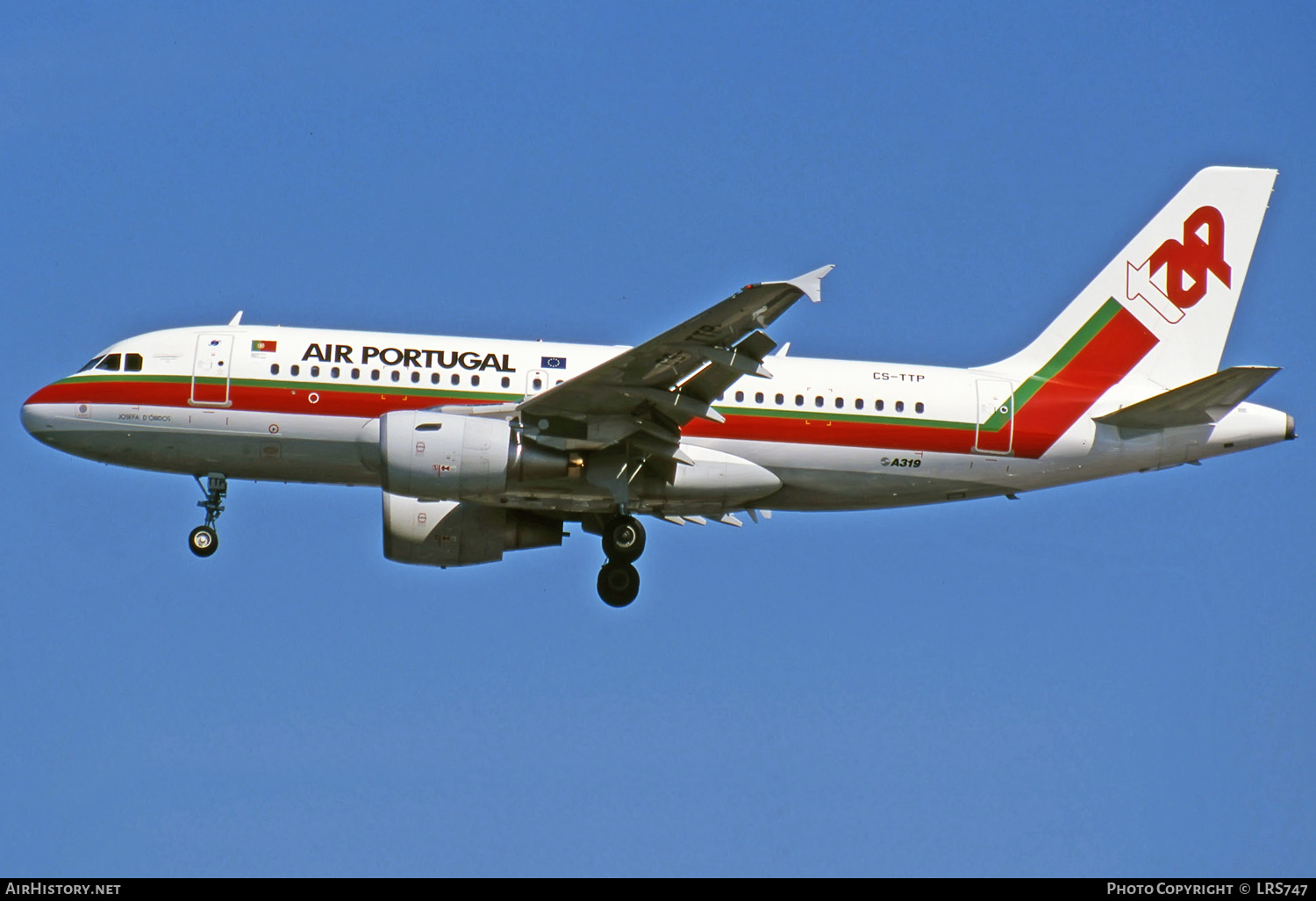 Aircraft Photo of CS-TTP | Airbus A319-111 | TAP Air Portugal | AirHistory.net #273903