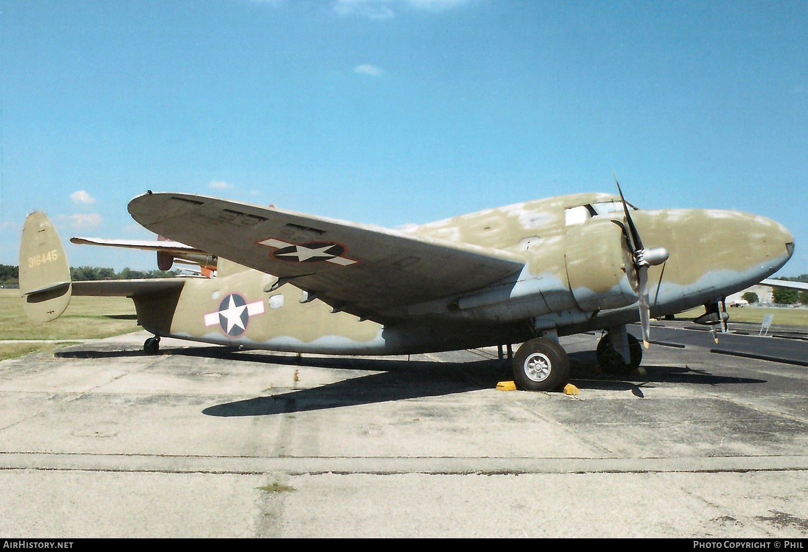 Aircraft Photo of 43-16445 / 316445 | Lockheed C-60A Lodestar | USA - Air Force | AirHistory.net #273906