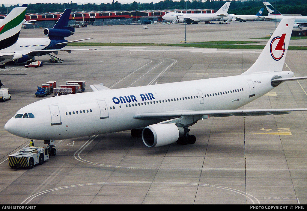 Aircraft Photo of TC-OAB | Airbus A300B4-605R | Onur Air | AirHistory.net #273927